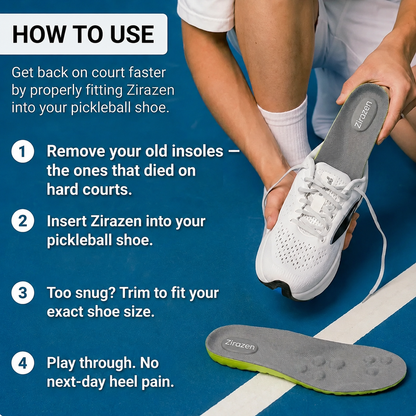 Zirazen Pickleball Insoles™